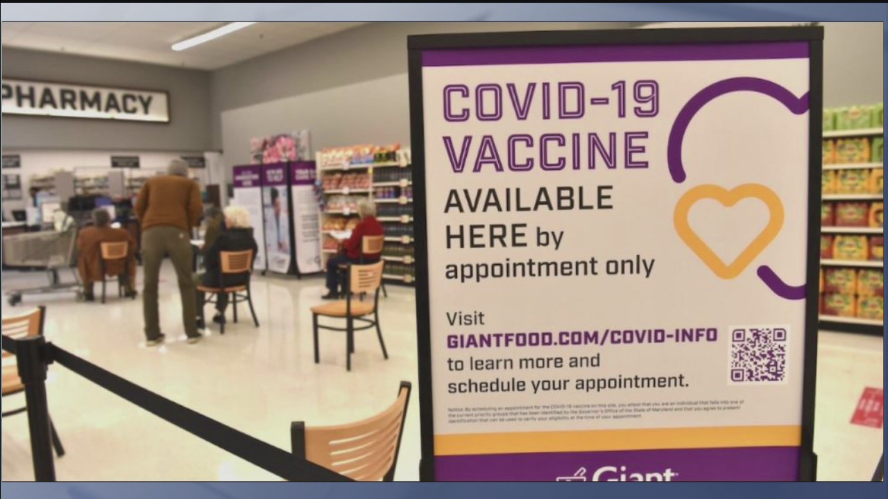 Some Northern Virginia Giant stores administering vaccine