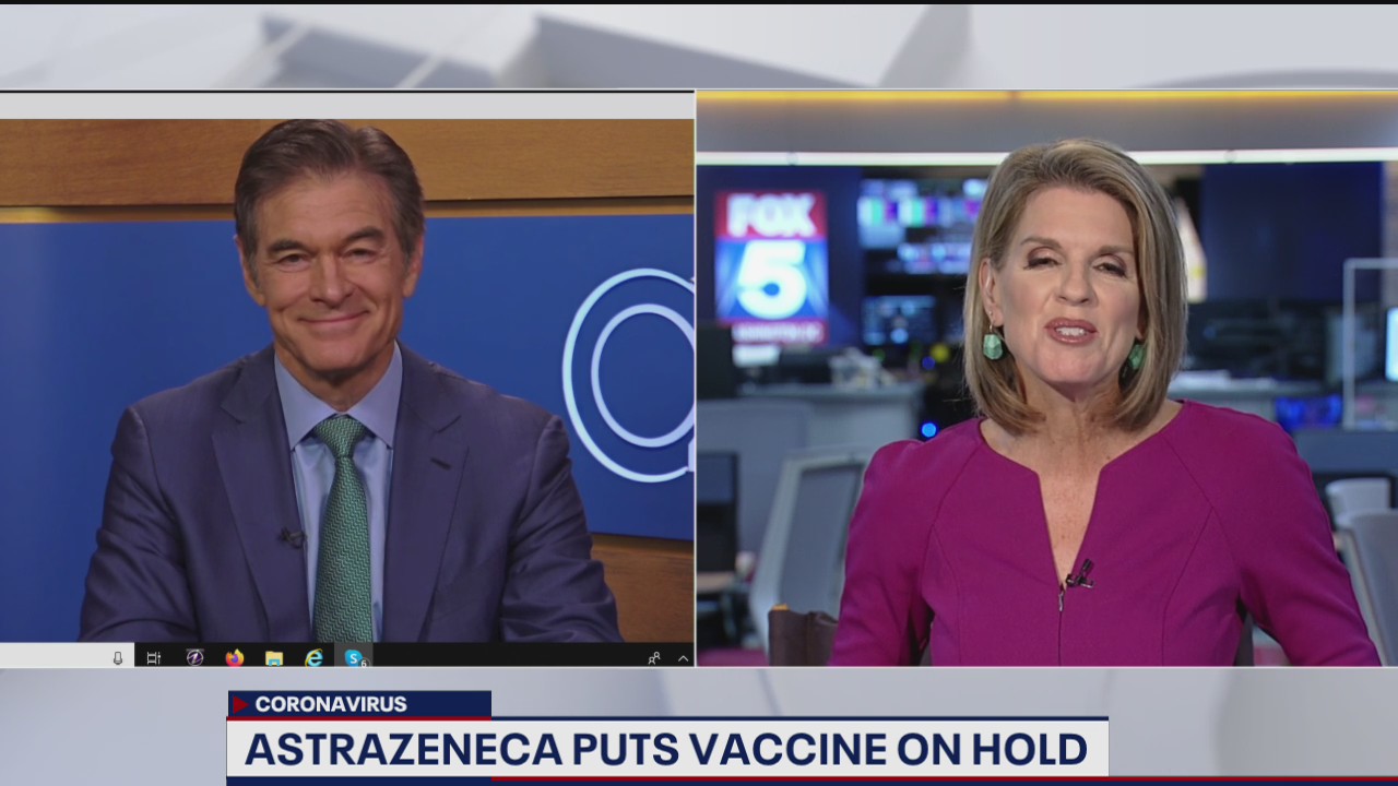 Dr. Oz: AstraZeneca pauses clinical trials