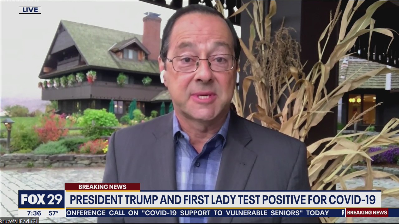 Potential fall out from President Trump's positive coronavirus test