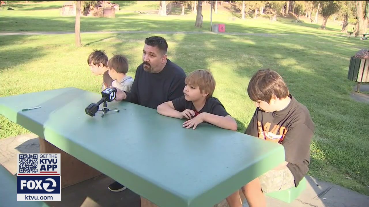 Community rallies behind single father of four after fire destroys their home