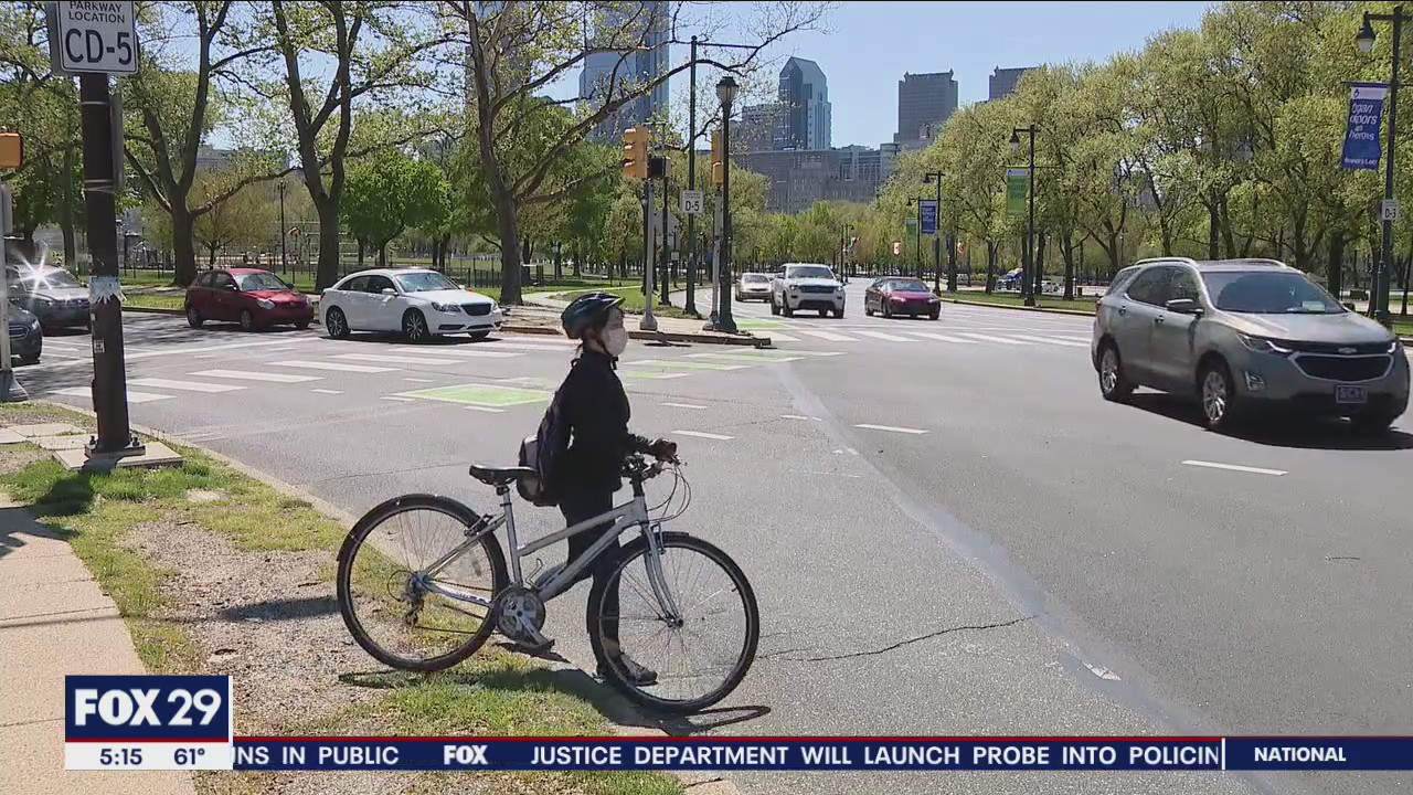 Philadelphia begins work on bike lane improvements days after cyclist killed