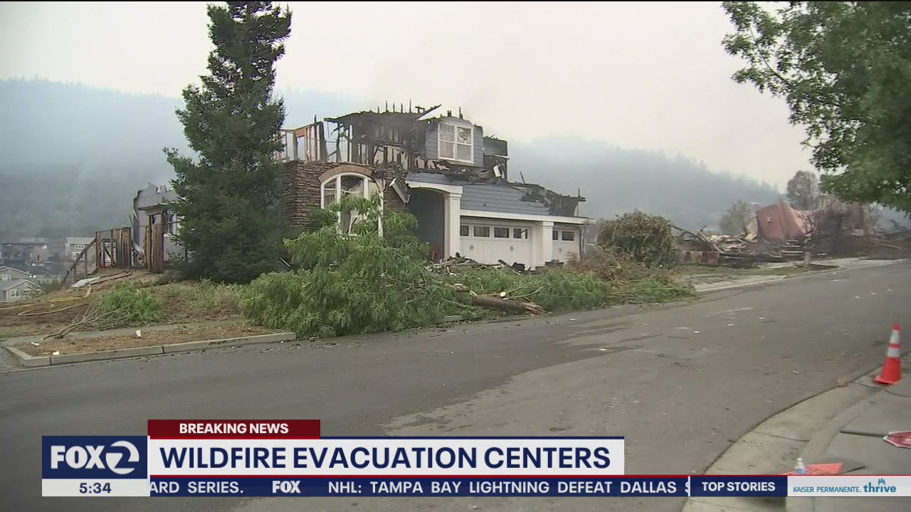 Tens of thousands still under Glass Fire evacuation orders