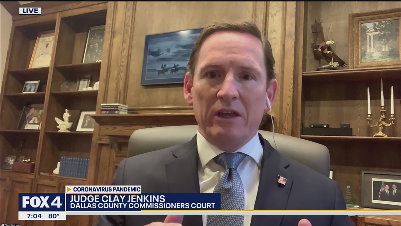 Clay Jenkins asks for tougher COVID-19 measures