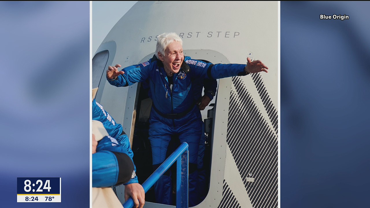 Parade and celebration in Grapevine to honor astronaut Wally Funk