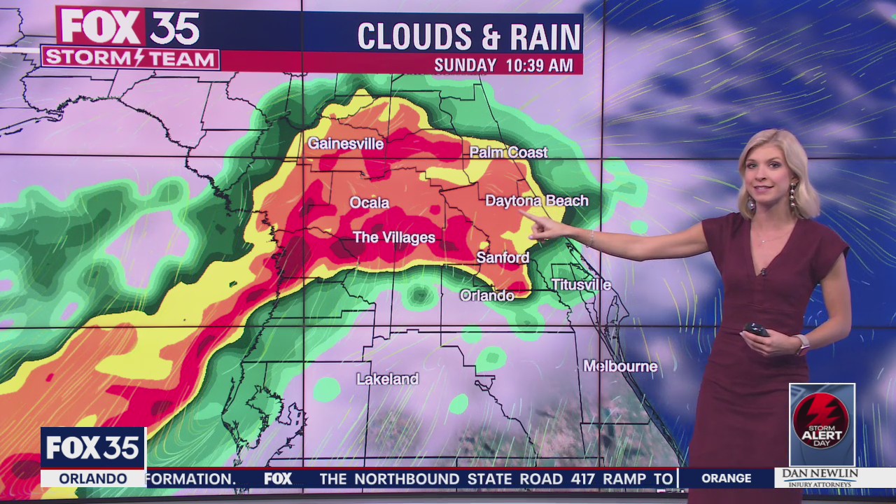 FOX 35 Storm Alert Day: Strong storms possible for Sunday