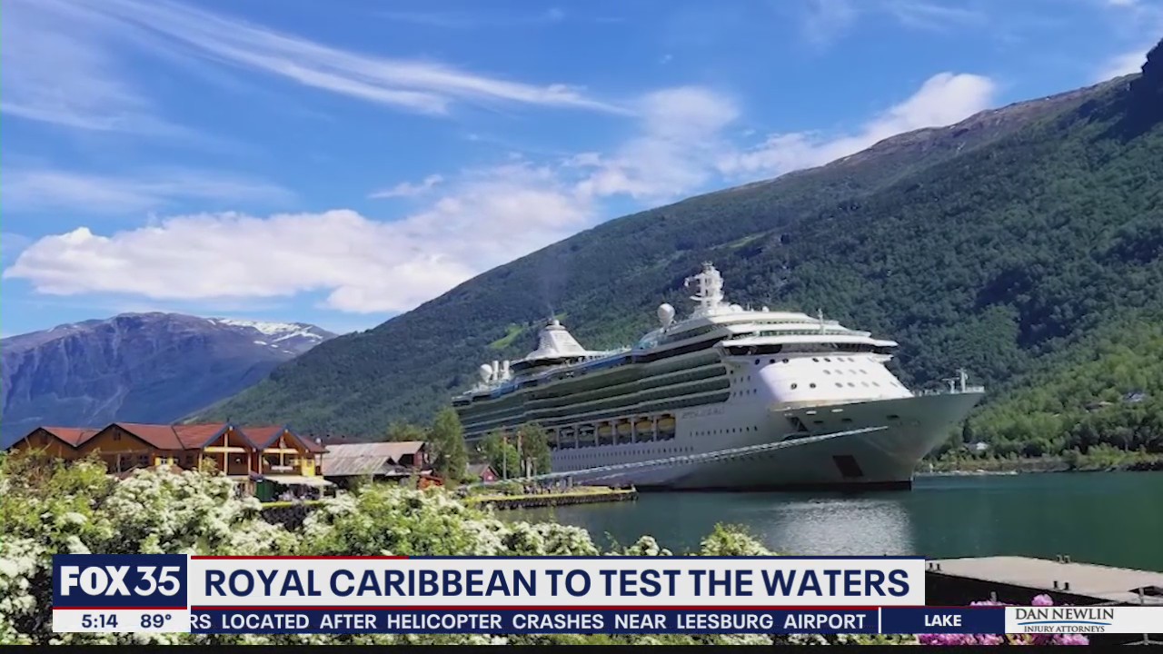 Royal Caribbean submits test cruise plan to CDC for approval