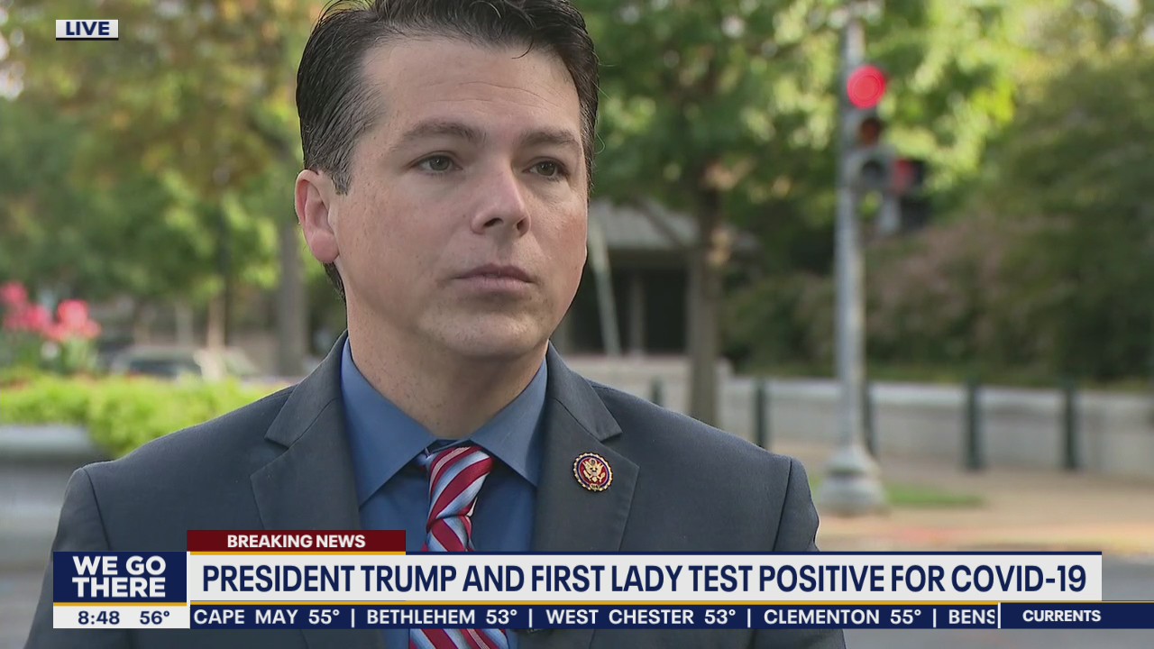 Pa congressman Brendan Boyle on President Trump's positive coronavirus test