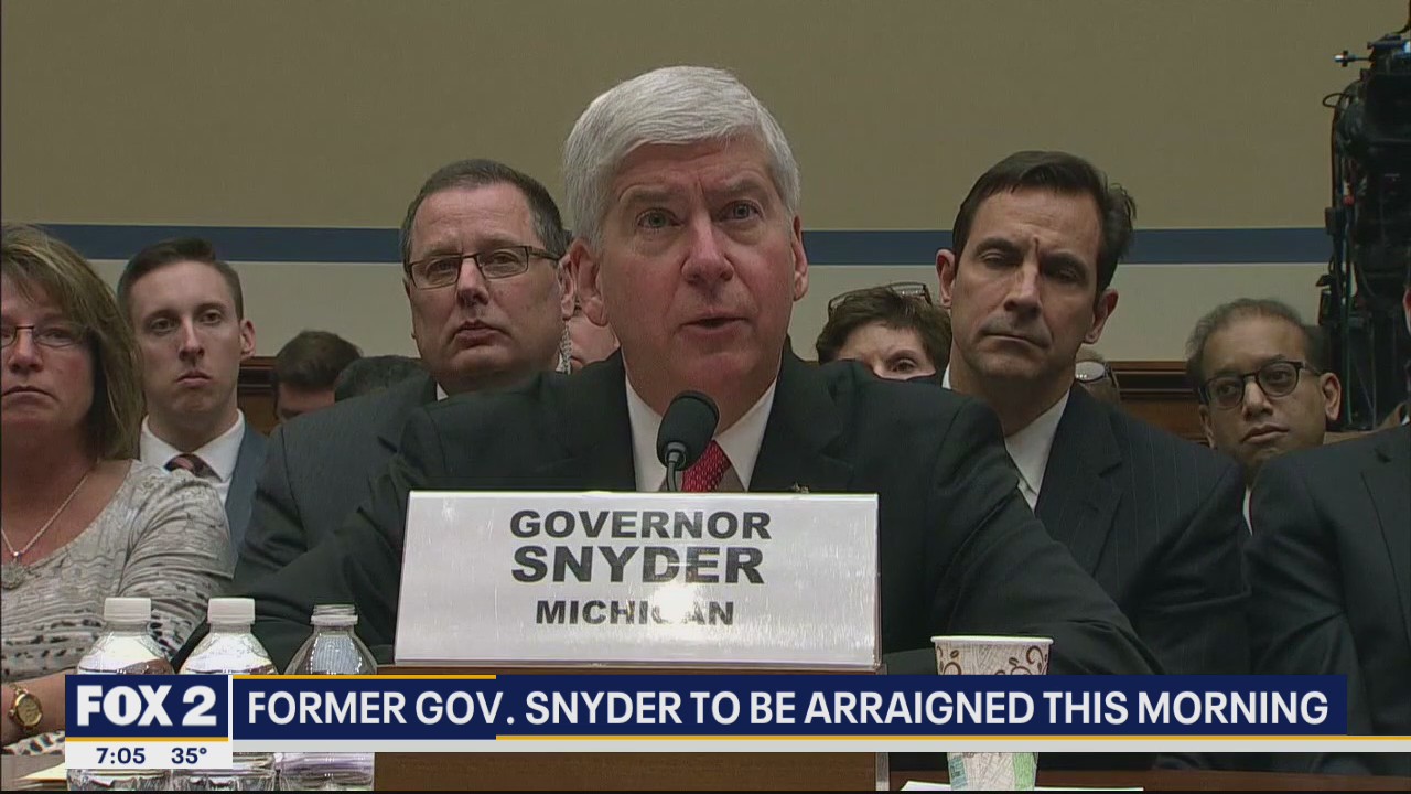 Former Michigan Gov. Rick Snyder faces two counts of Willful neglect