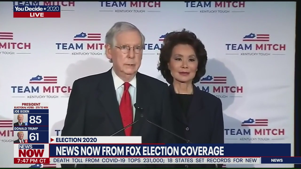 Mitch McConnell wins Kentucky