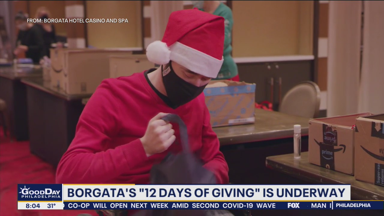 Borgata begins 12 Days of Giving campaign