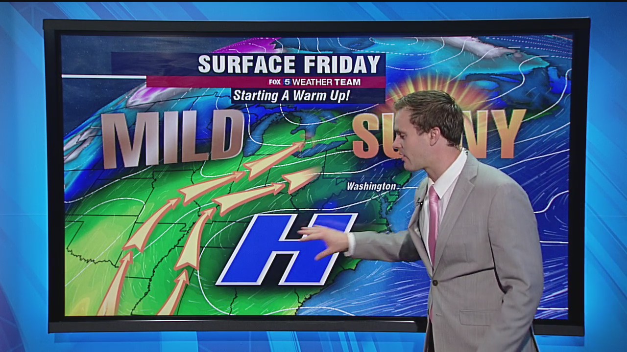 FOX 5 Weather forecast for Friday, November 20