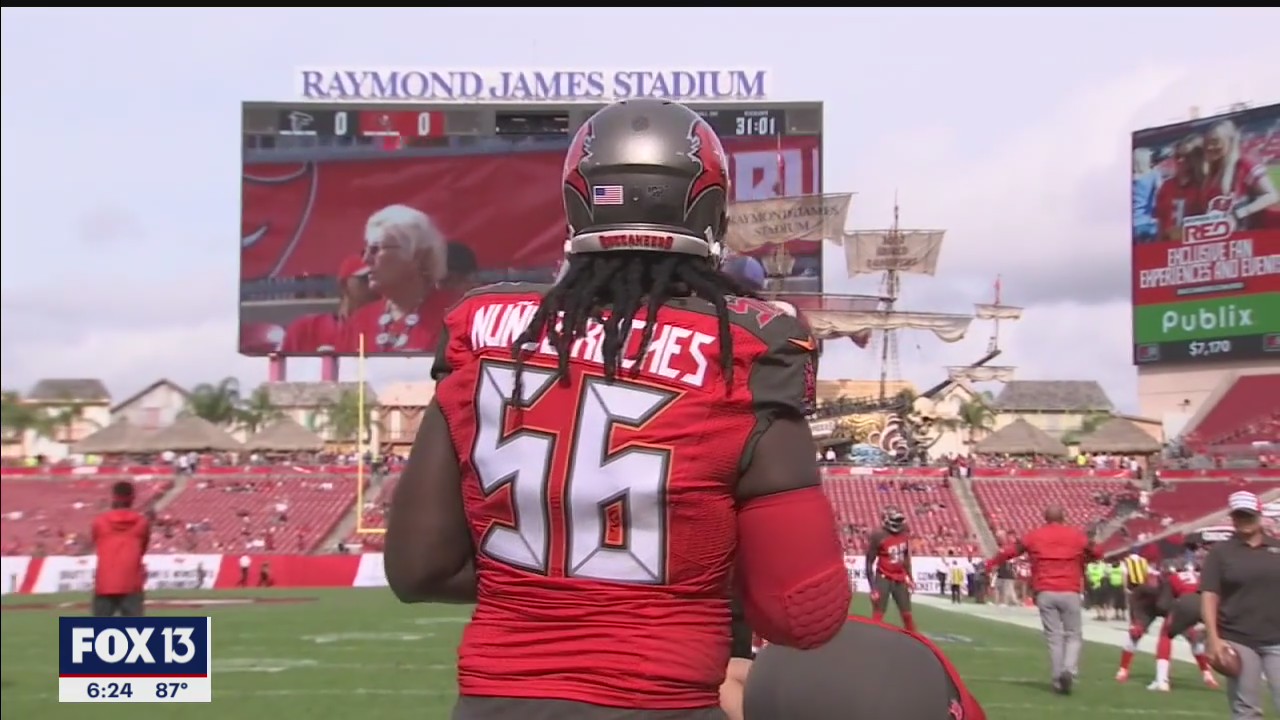 Nunez-Rouches tries out trash-talk on Brady