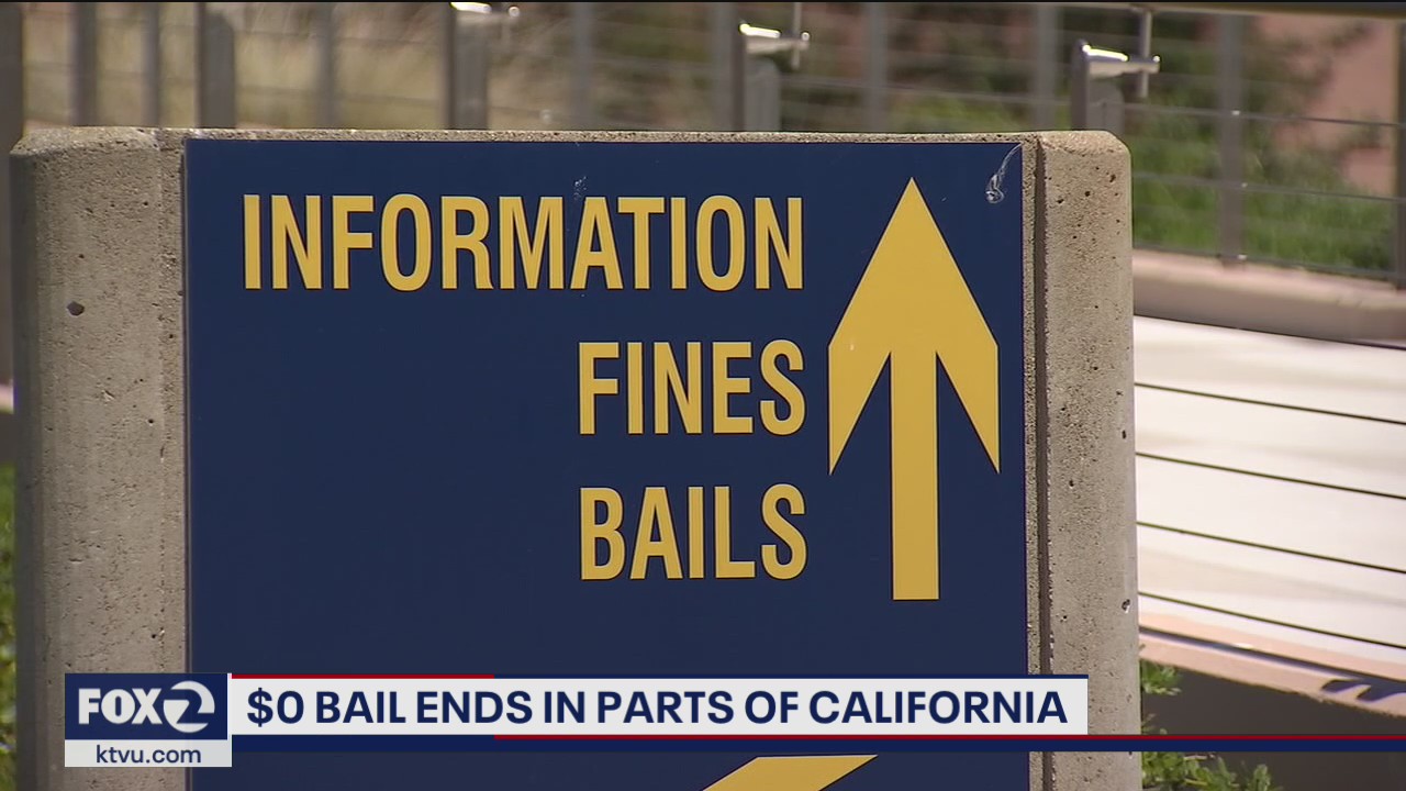 No-bail rule ends in California jails