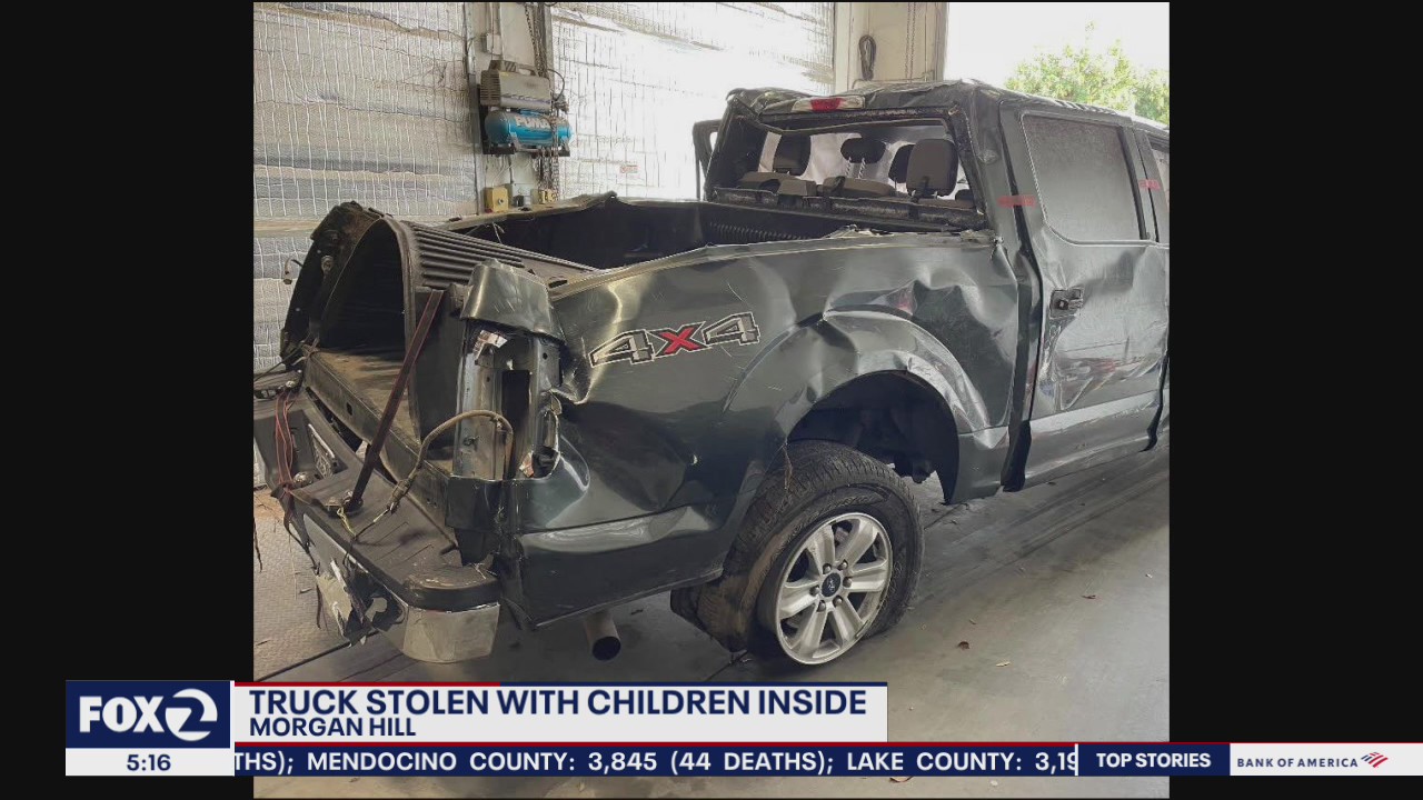 Man arrested for kidnapping truck with children inside