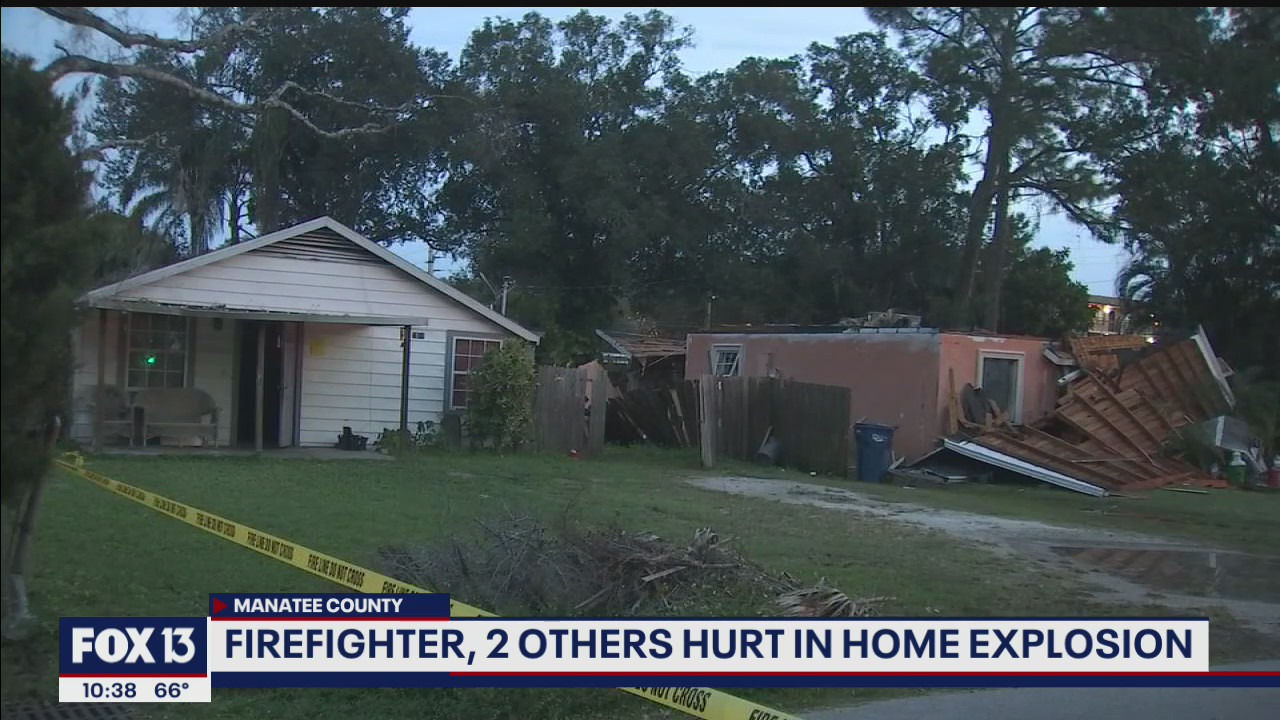 Father, son badly burned in home explosion