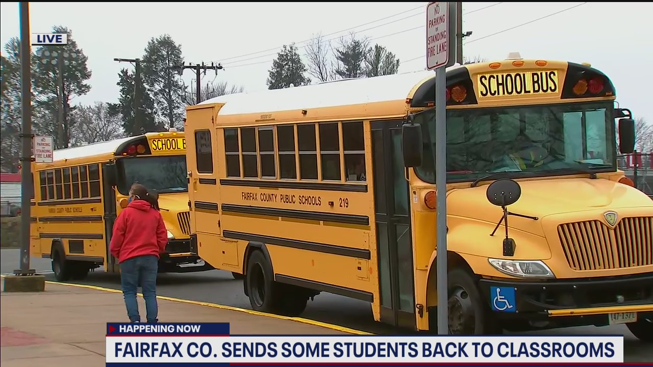 Fairfax County schools begin return to classroom