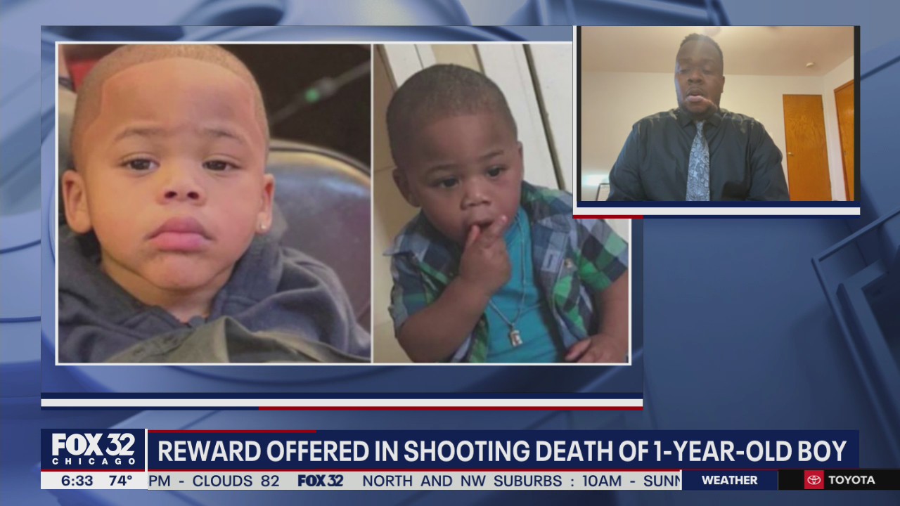 $25,000 reward offered for information in shooting death of 1-year-old boy