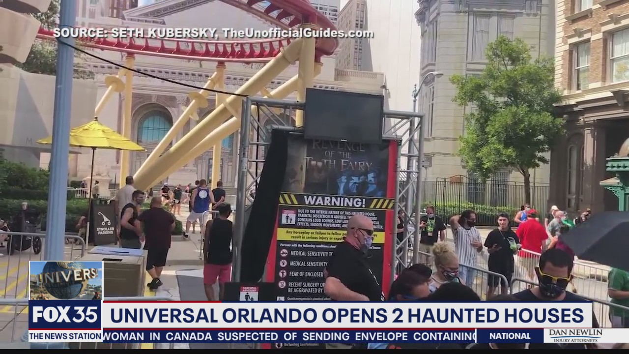 Universal Orlando opens 2 haunted houses