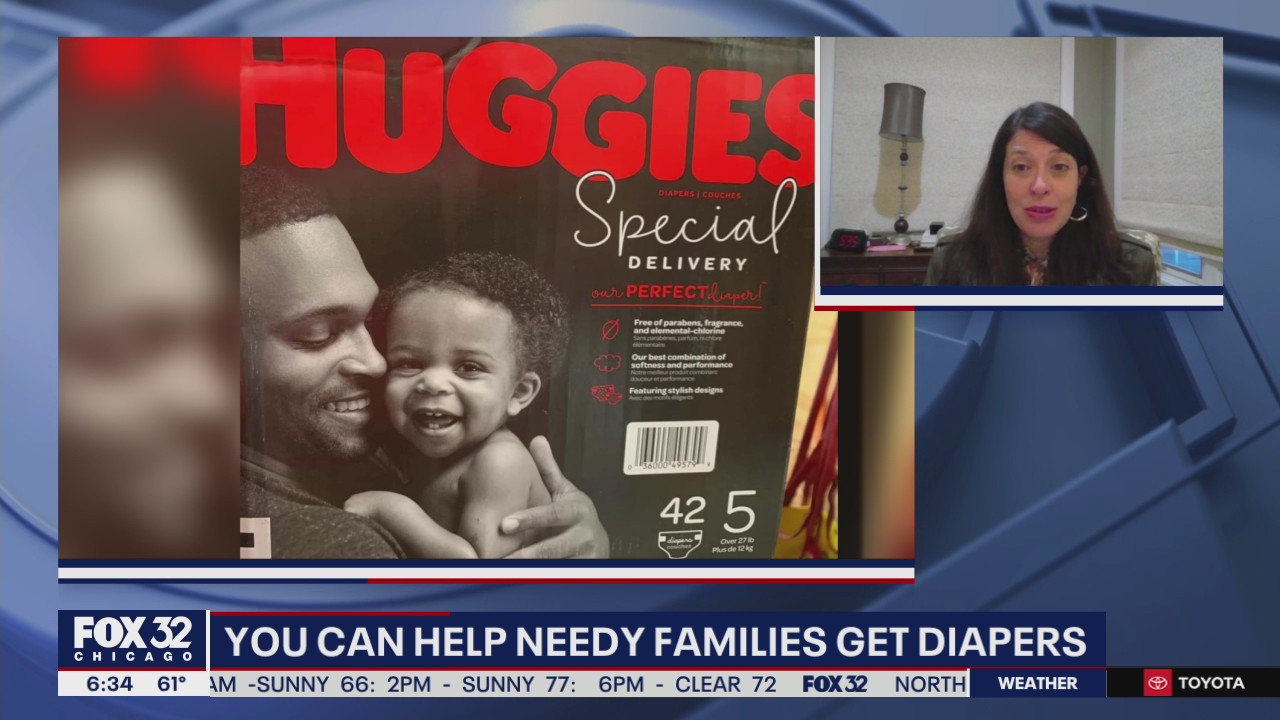 Huggies, Walgreens team up to donate 1 million diapers to Chicago families in need