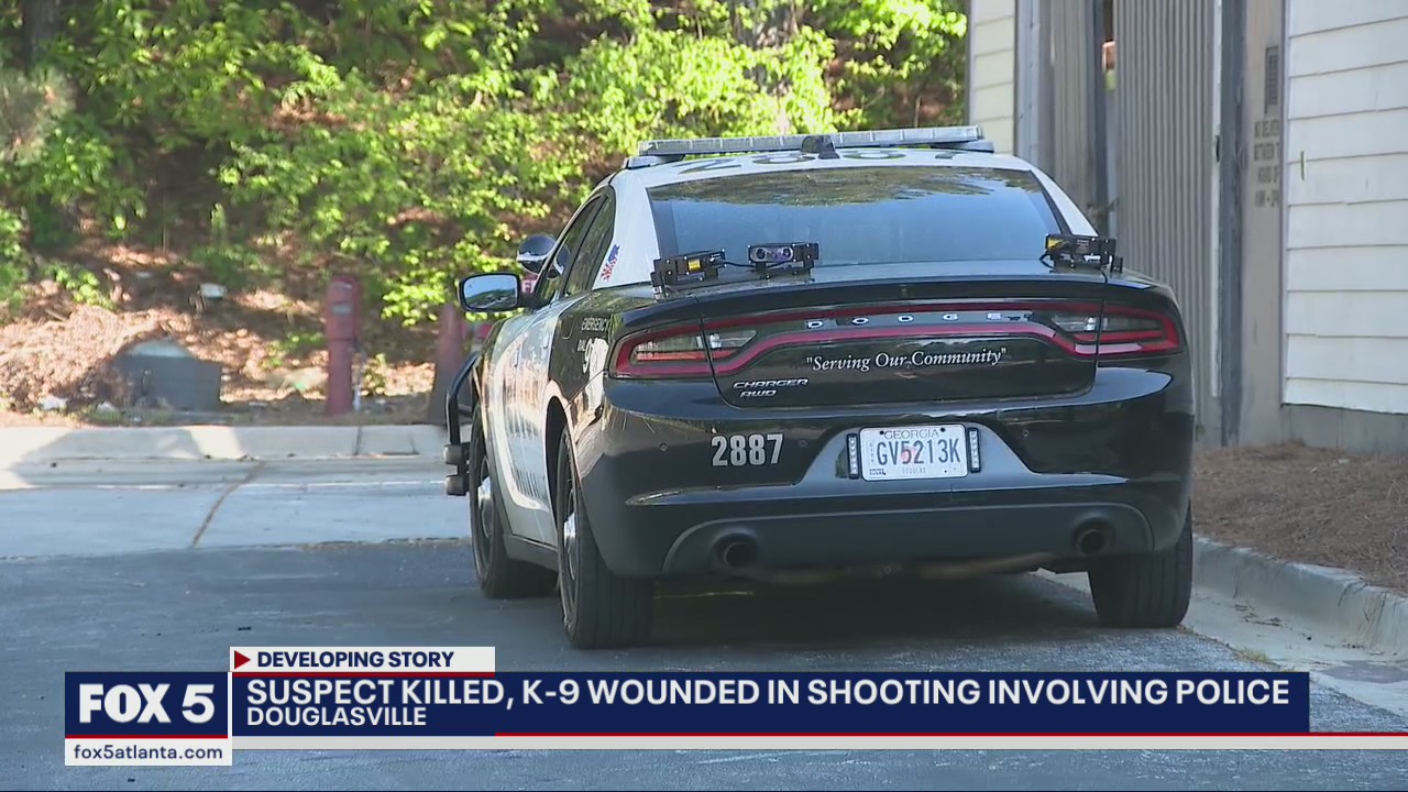 Suspect killed, K9 wounded in shooting involving police