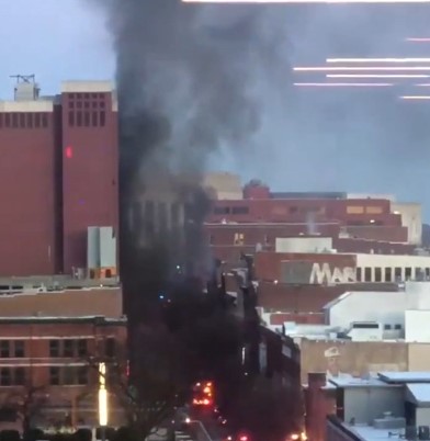 Explosion Reported in Downtown Nashville on Christmas Morning