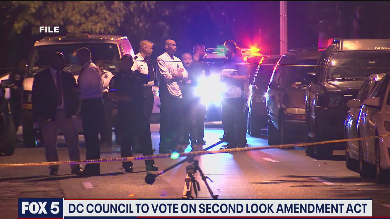 DC Council to vote on Second Look Amendment Act