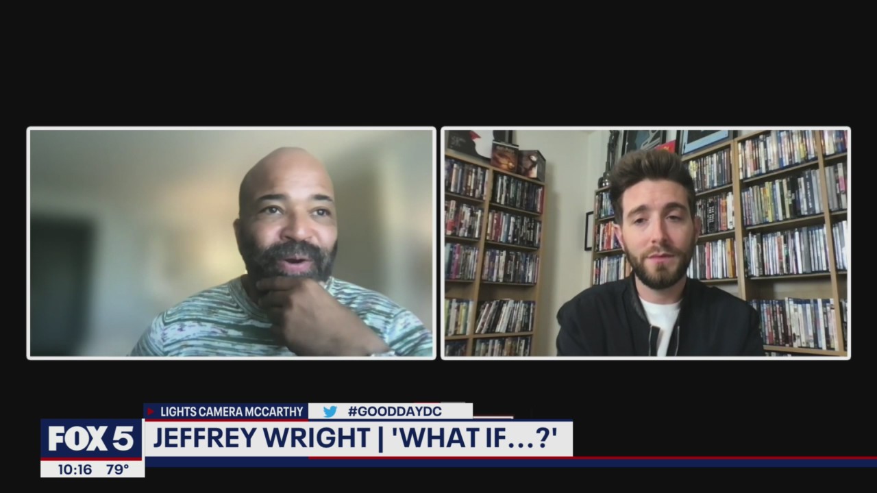 Jeffrey Wright talks about working with Chadwick Boseman on new Marvel series