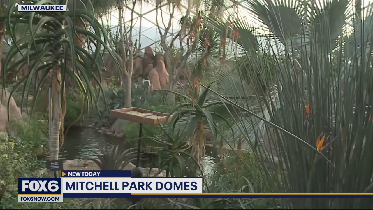 Desert dome at the Mitchell Park Domes