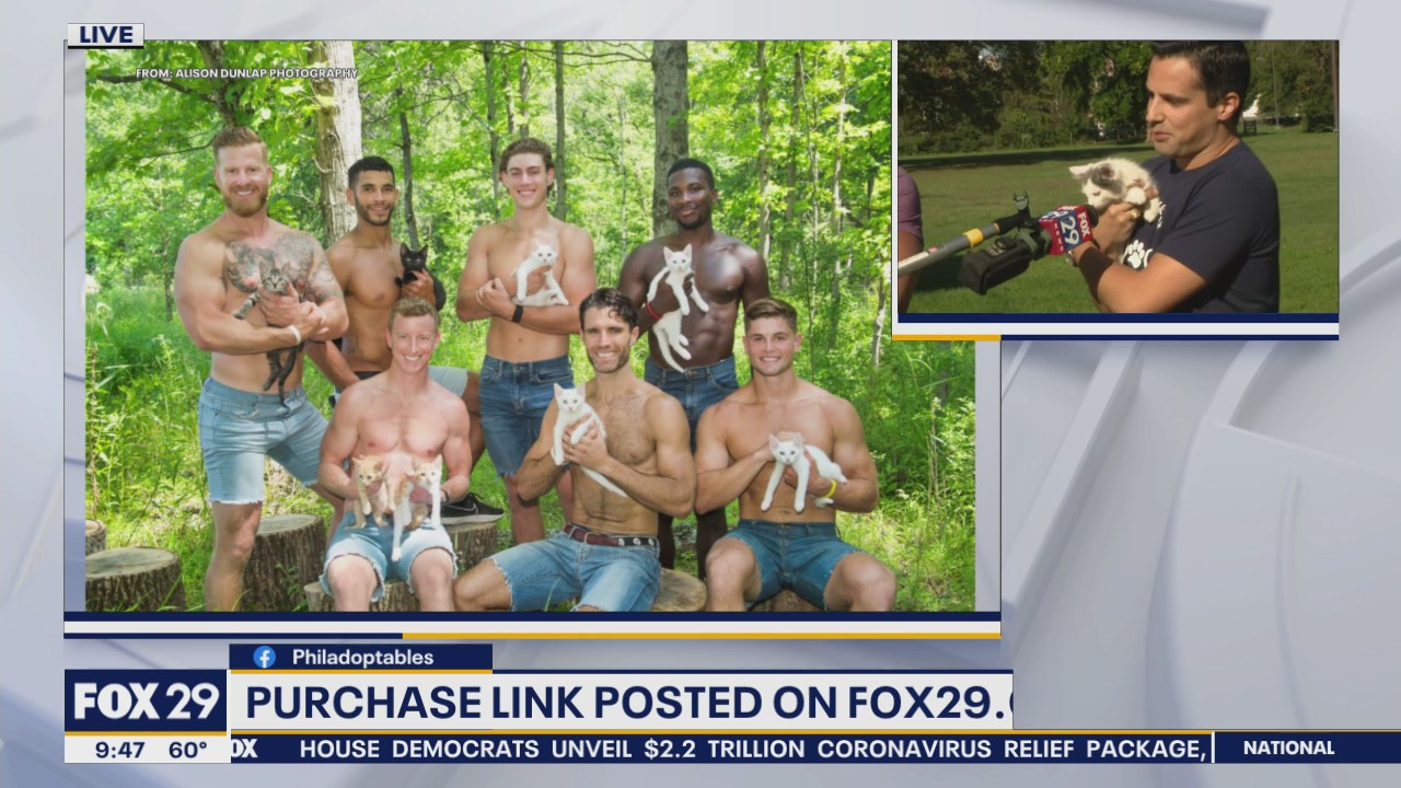 2021 Hunks for Hounds Calendar helps rescue animals
