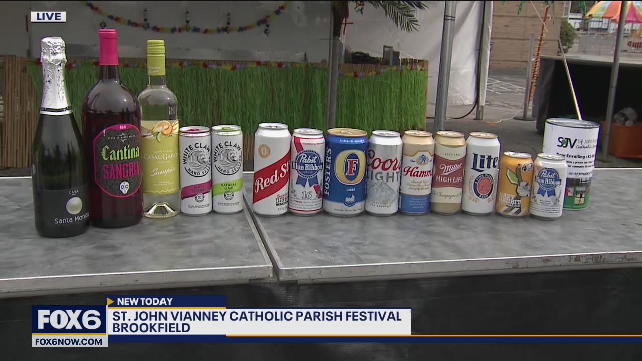 Get your ice cold beer at the St. John Vianney Festival going on today through Sunday