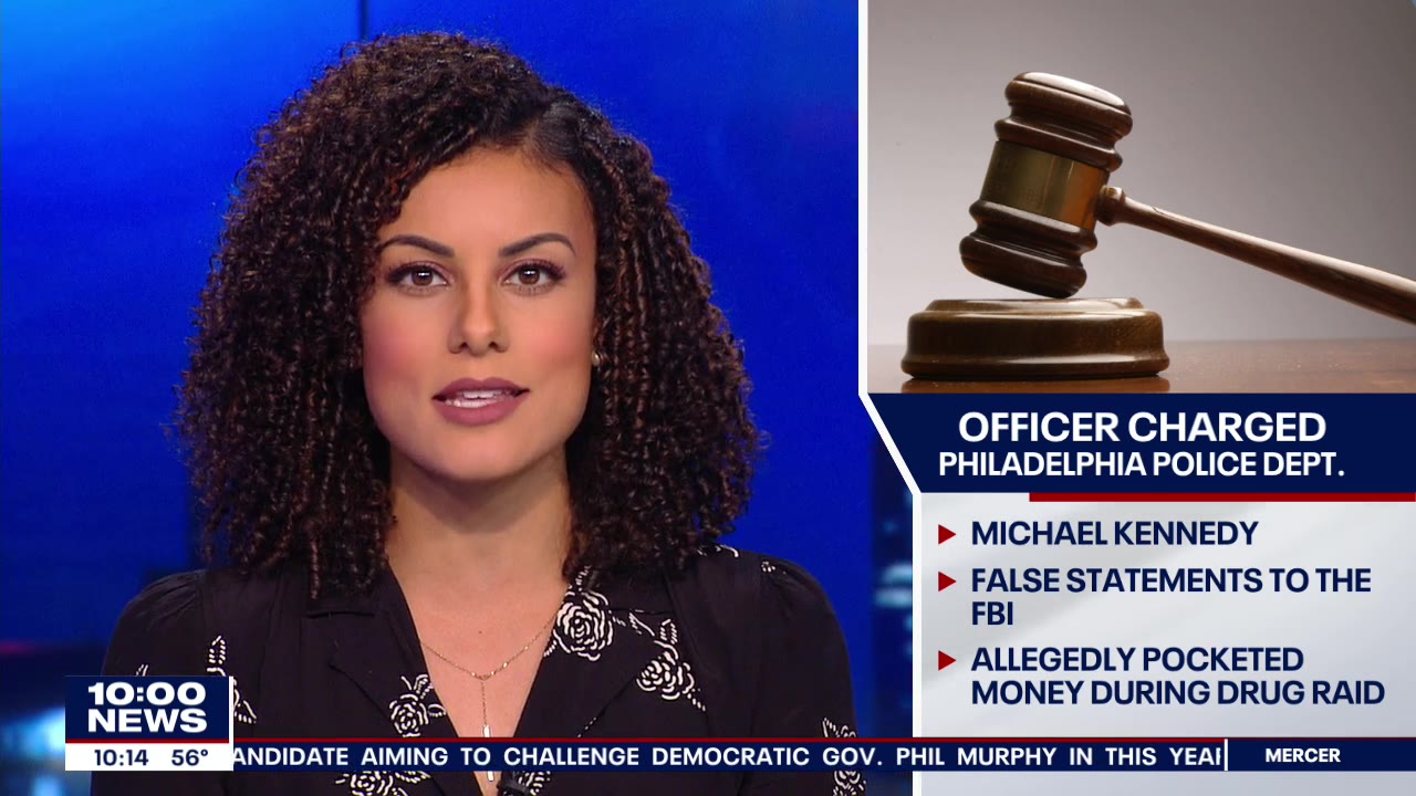 Philadelphia cop lied to FBI about stealing money during search warrant, prosecutors say