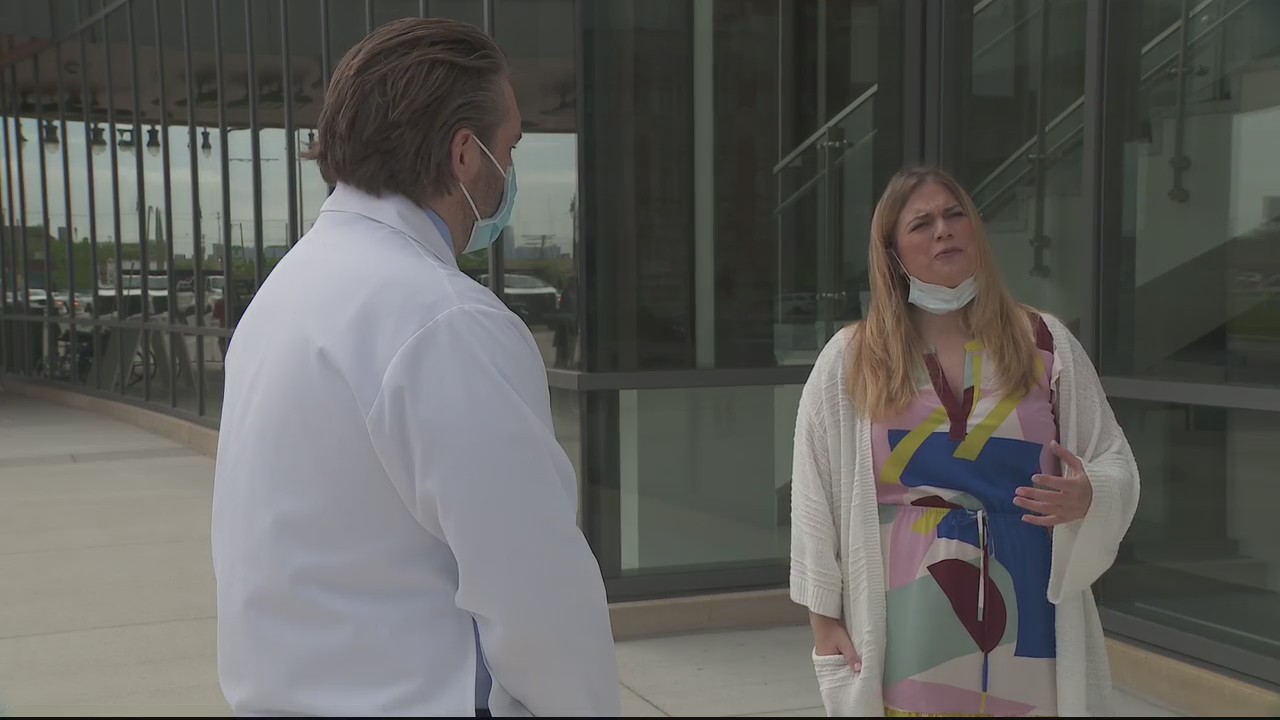 Woman who battled cancerous brain tumor raises money for Game On Cancer, Henry Ford Hospital