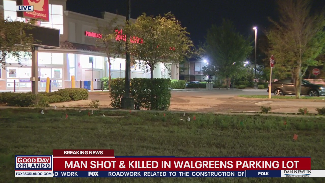 Deputies: Man fatally shot in Walgreens parking lot in Orange County