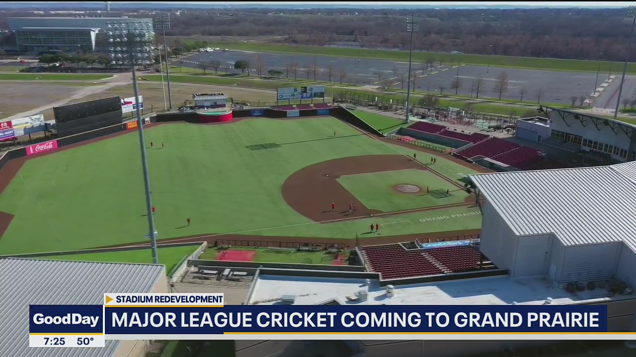Major League Cricket coming to Grand Prairie