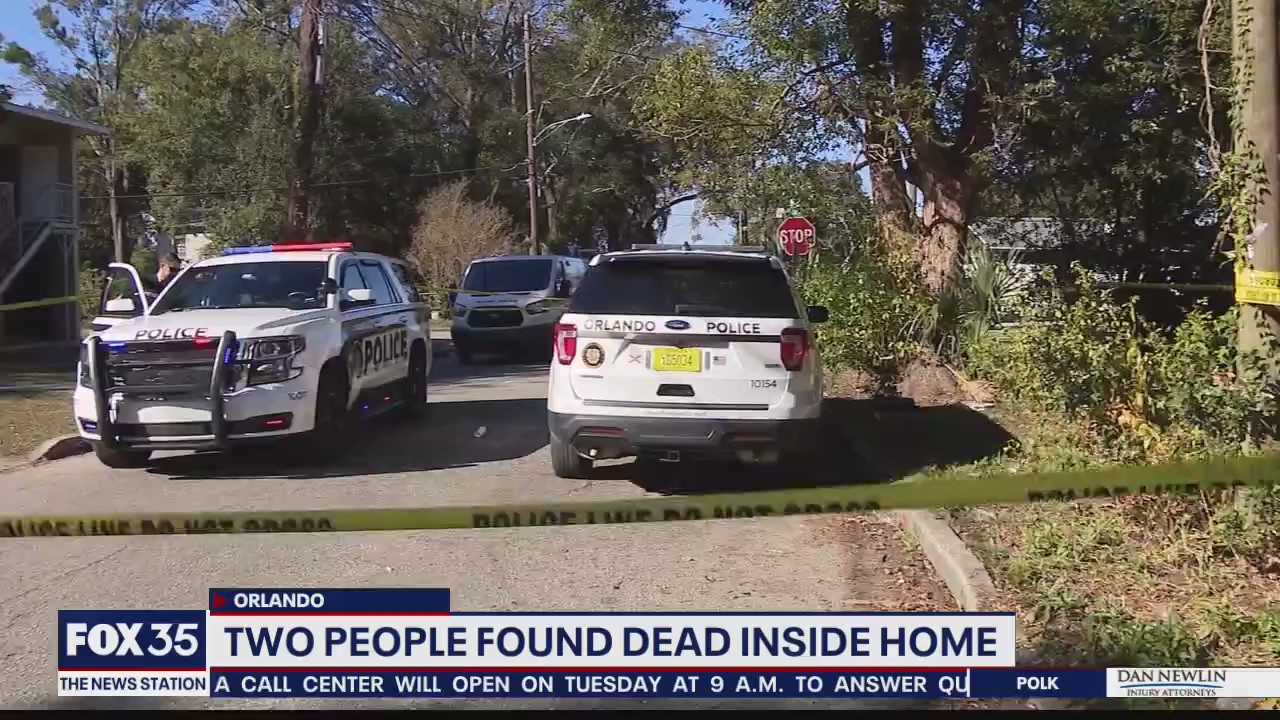 Orlando police investigate double murder