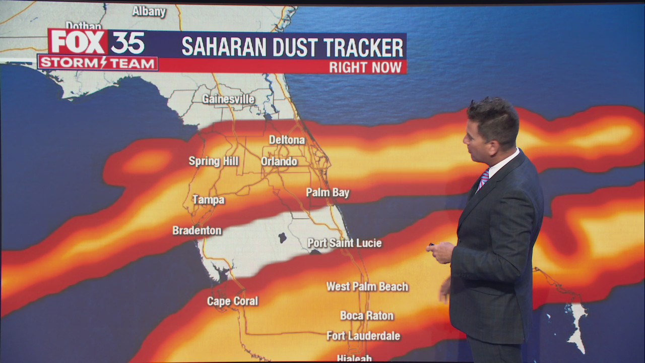 Saharan dust cloud looms over Florida