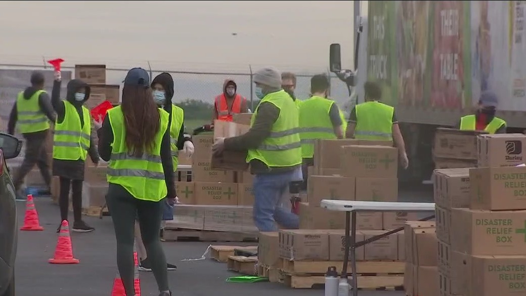 Upcoming Central Texas Food Bank drive-thru food distribution events