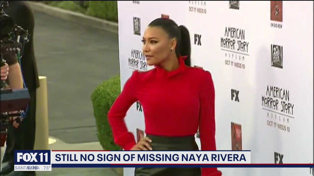 Still no signs of missing actress Naya Rivera