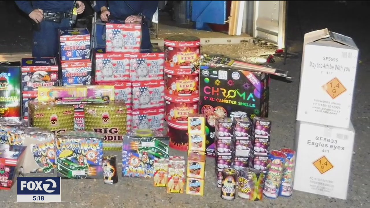 Cracking down on illegal fireworks