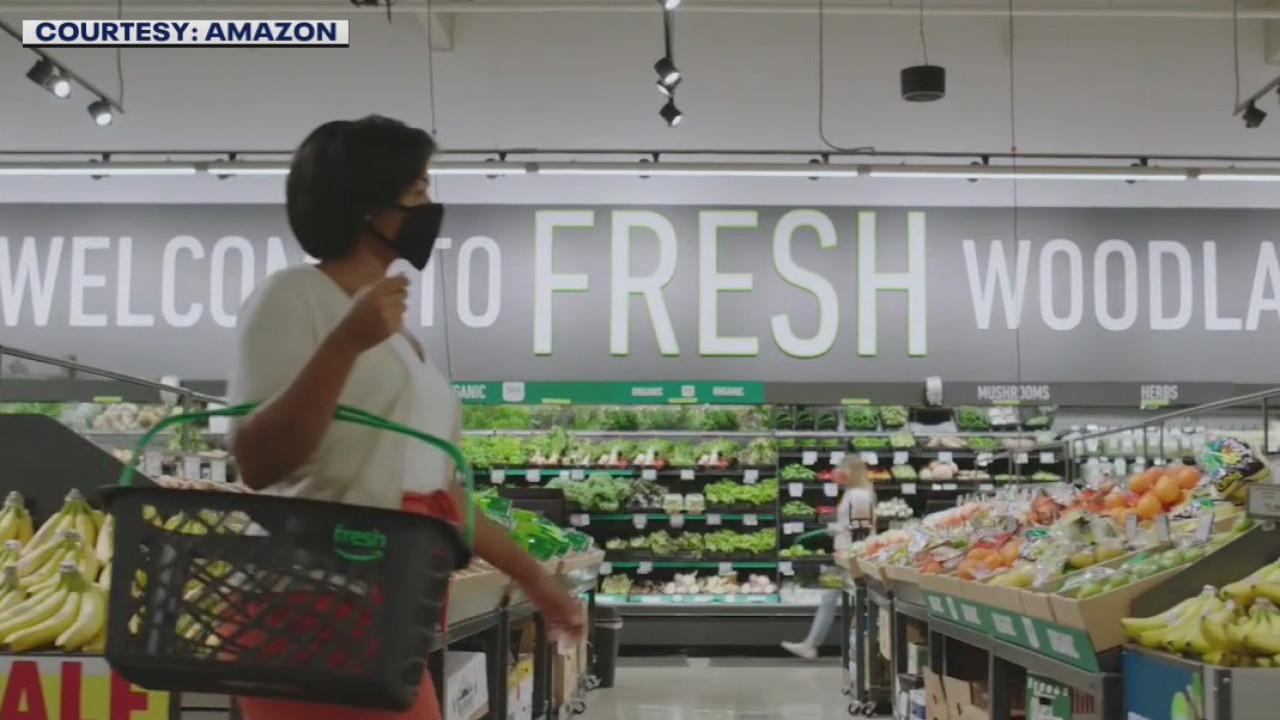 Amazon opens first fresh grocery store in Woodland Hills