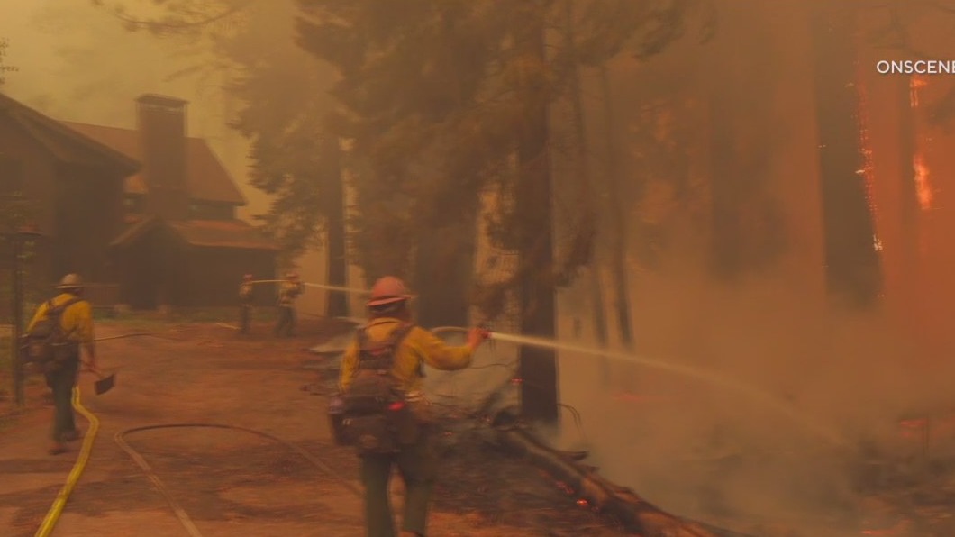 More than 4,000 firefighters at Caldor Fire