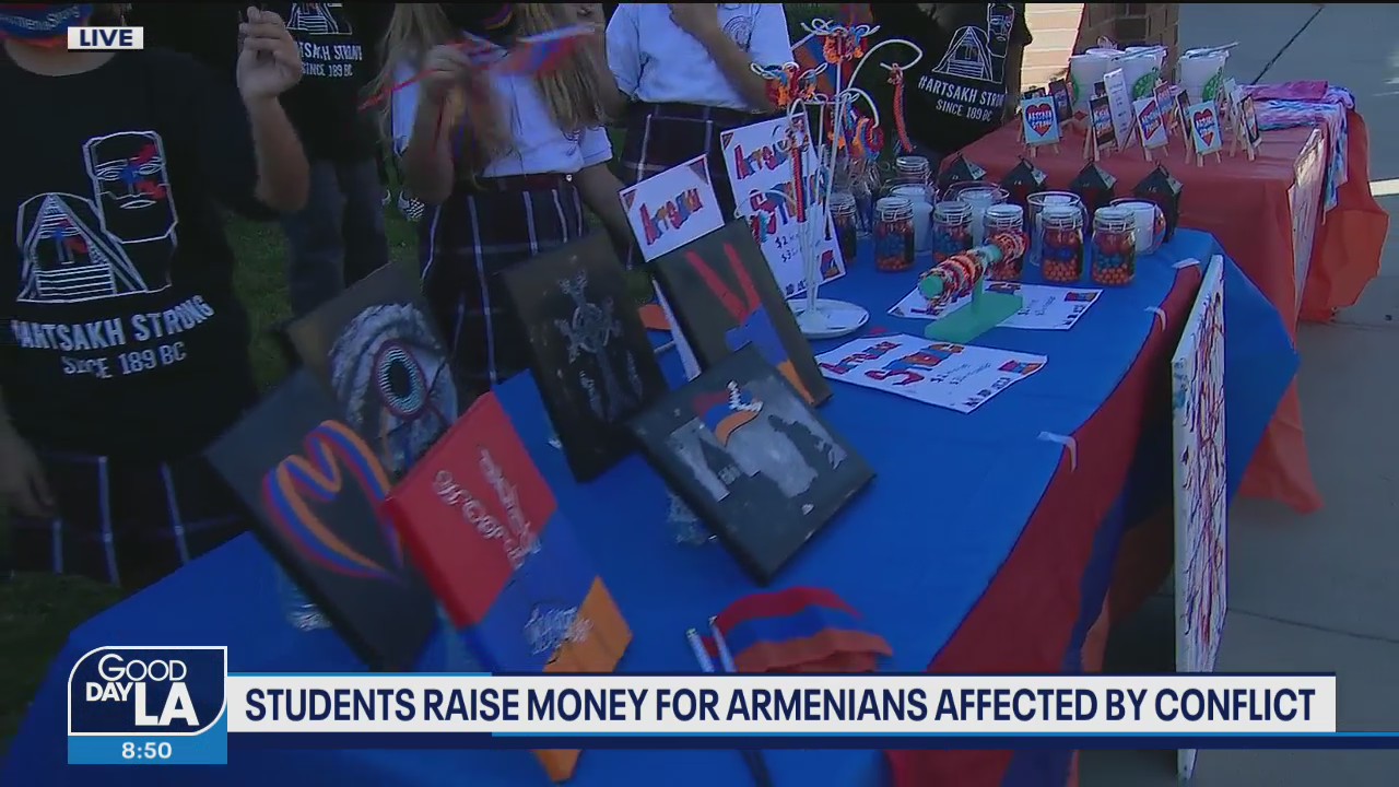 Porter Ranch third-grade students raise money for kids in Armenia