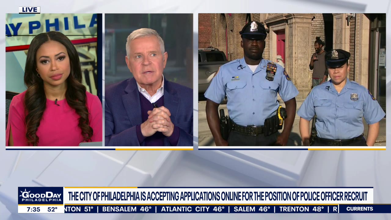 Philadelphia Police Department searching for new recruits