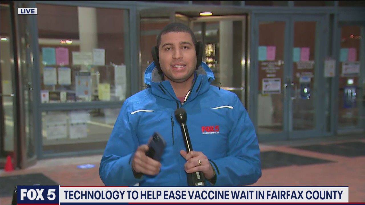Technology to help ease vaccine wait in Fairfax County