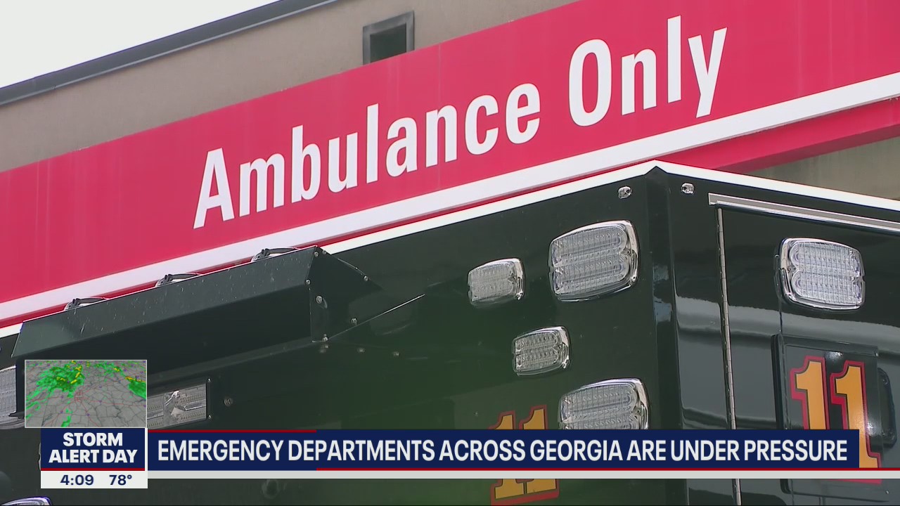 Emergency rooms across Georgia face pressure from COVID surge