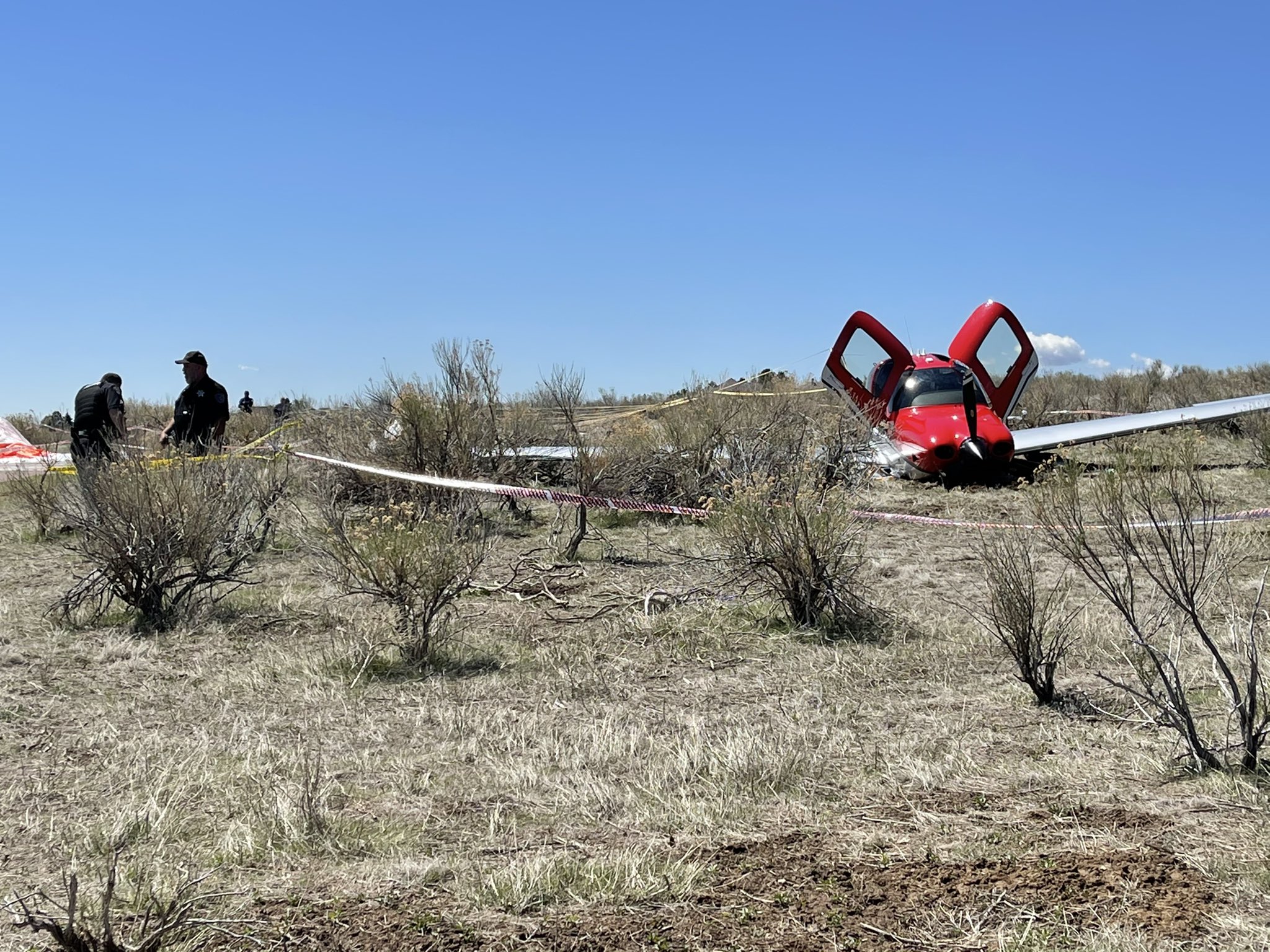 No injuries after two planes collide midair over Colorado