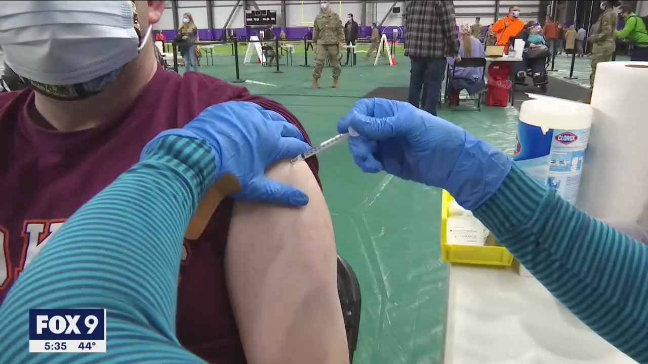 90.7% of Minnesotans vaccinated against COVID-19 are white