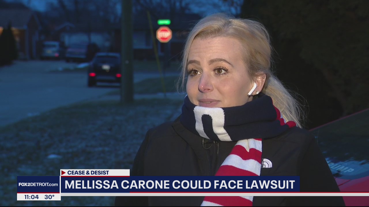 Melissa Carone could possibly face a lawsuit