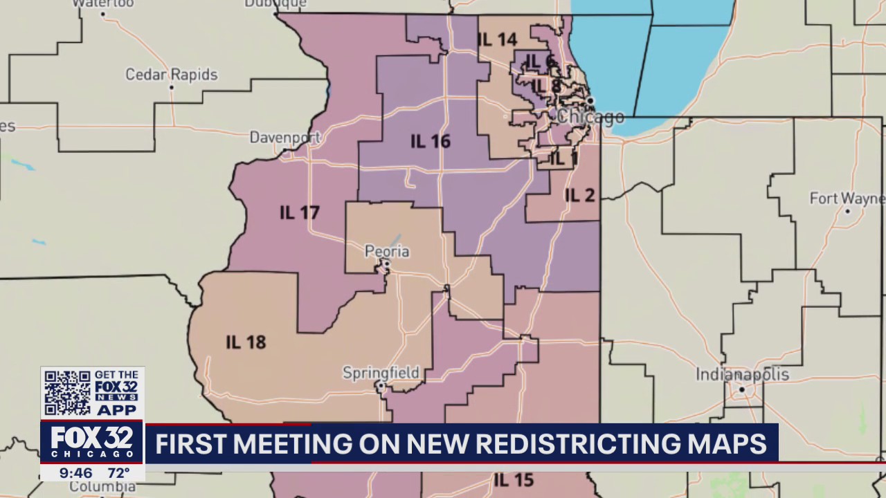Illinois Republicans fight back against Democrats' 'unfair' voting map