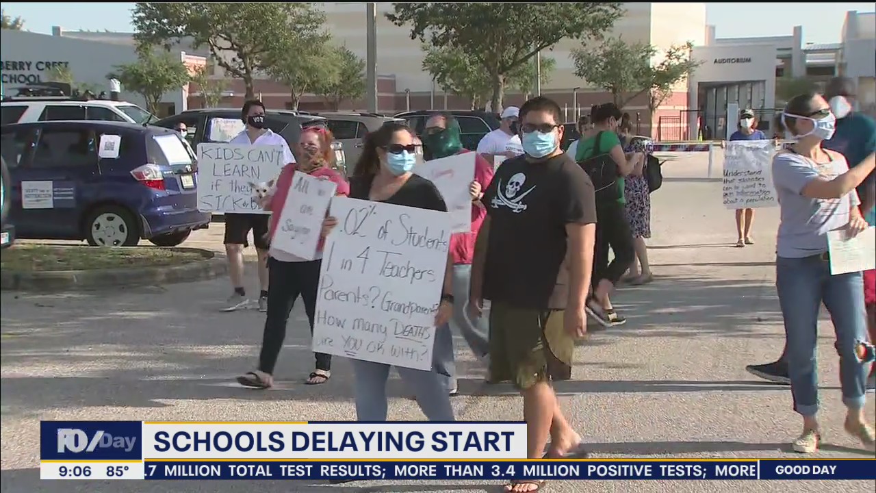Morning update: Teachers protest at Board of Ed meeting